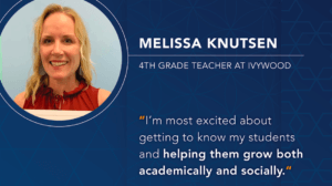 Melissa Knutsen Teacher Spotlight