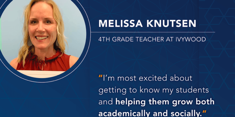 Melissa Knutsen Teacher Spotlight