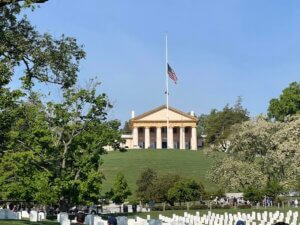 Picture of The Lincoln Memorial taken on the Ivywood Classical Academy Trip.