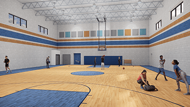 gymn rendering